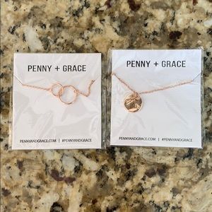Penny Grace Rose Gold Necklace Bundle